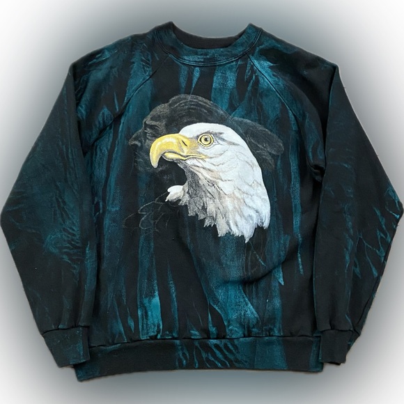 Vintage Eagle Crewneck Hanes Tag - Picture 1 of 3